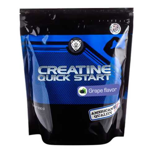 Креатин RPS Nutrition Creatine Quick Start (виноград), пакет 500г в Сплав