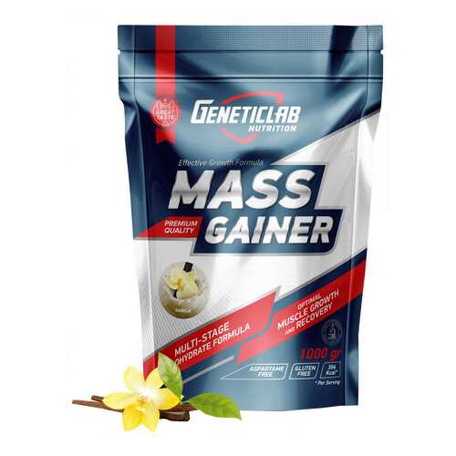 Гейнер GeneticLab Nutrition Mass Gainer 1000 г Vanilla в Сплав