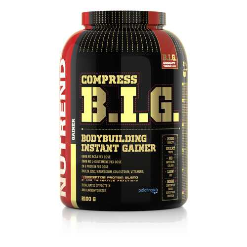 Гейнер NUTREND Compress B.I.G. (2.1 кг) шоколад-какао в Сплав
