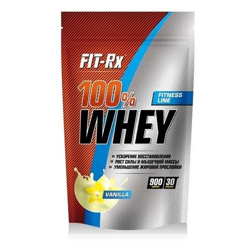Казеиновый протеин 100% Whey, вкус «Ваниль», 900 гр, Fit-Rx в Сплав