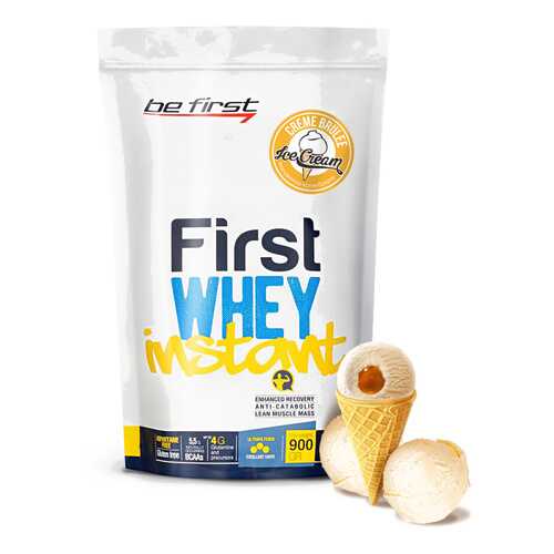 Протеин Be First Whey Instant 900 г Creme Brulee Ice-Cream в Сплав