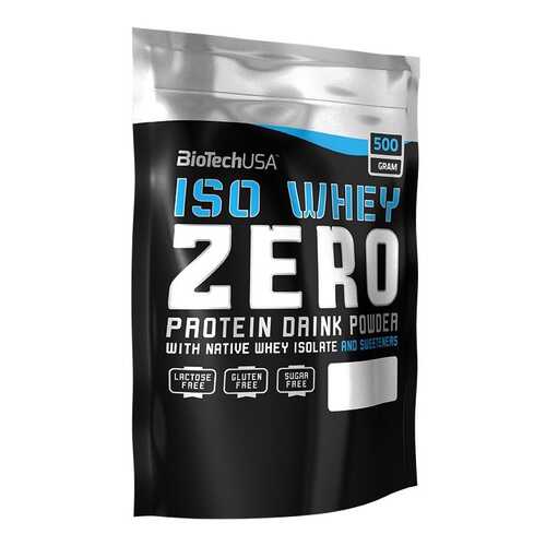 Протеин BioTech Iso Whey Zero 500 г Chocolate в Сплав