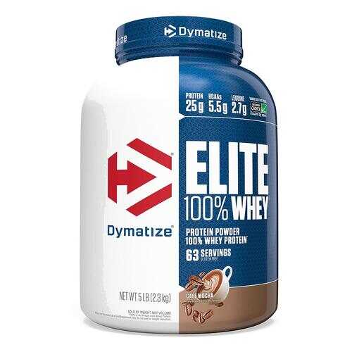 Протеин Dymatize Nutrition Elite Whey 2270 г Cafe Mocha в Сплав