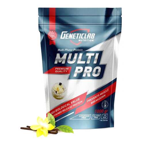 Протеин GeneticLab Nutrition Multi Pro 1000 г Vanilla в Сплав