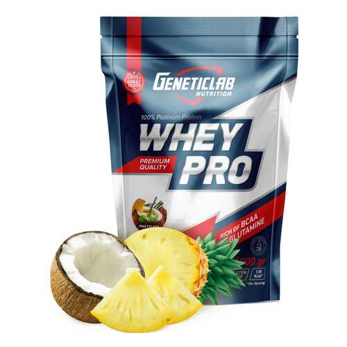 Протеин GeneticLab Nutrition Whey Pro 1000 г Pina Colada в Сплав