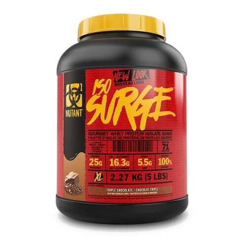 Протеин Mutant Iso Surge 2270 г Triple Chocolate в Сплав