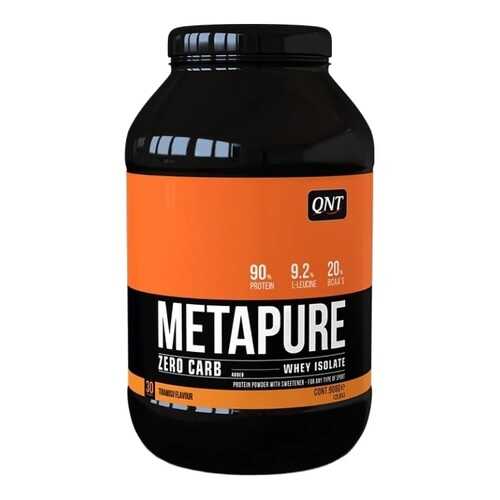 QNT Metapure Zero Carb 908g (908 гр.), Тирамису в Сплав