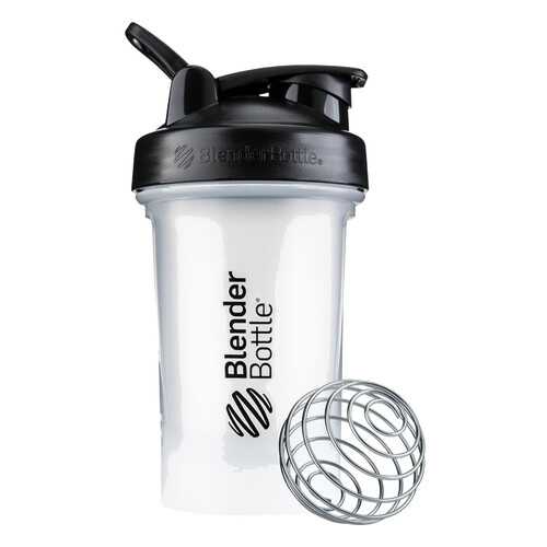 Blenderbottle Шейкер Classic V2, 591 мл, цвет: черный в Сплав