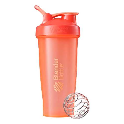 Шейкер Blender Bottle Classic Full Color 1 кам. 828 мл коралловый в Сплав