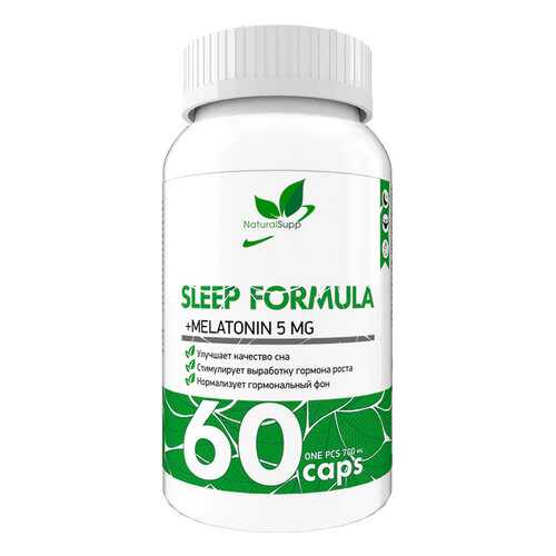 NaturalSupp Sleep Formula 60 капсул в Сплав