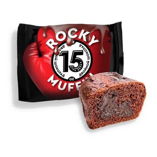 Маффин Mr. Djemius ZERO Rocky Muffin 8 55 г, 8 шт., двойной шоколад в Сплав