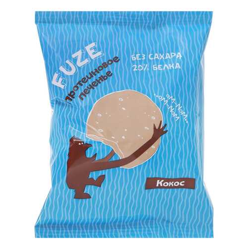 Печенье PureProtein Fuze Cookies 640 г 16 шт. кокос в Сплав