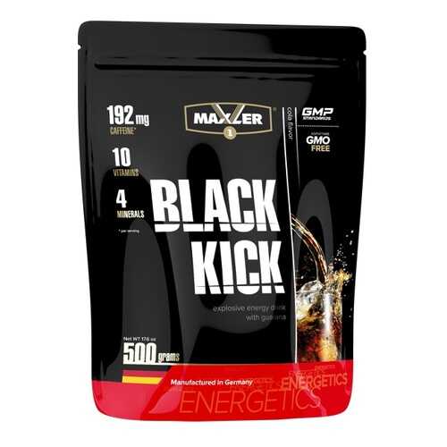Энергетический напиток Maxler EU Black Kick 500 г, кола в Сплав