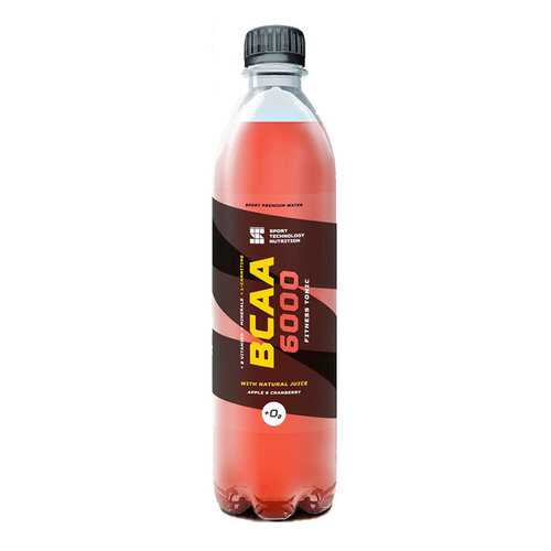 Нпо Ст Напиток Bcaa 6000 мг + L-Carnitine 500 мл (вкус: яблоко-клюква) в Сплав
