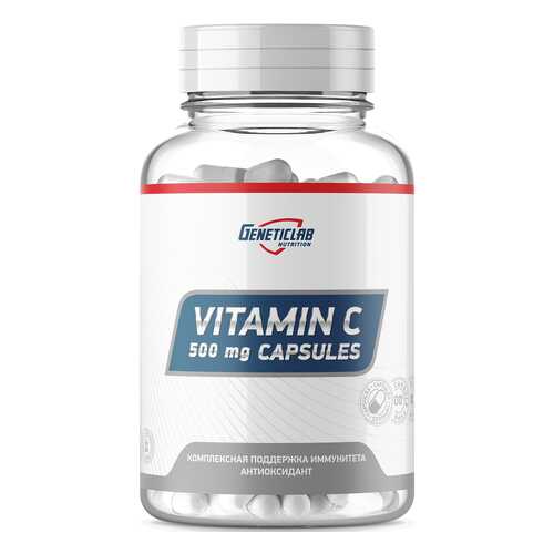 Витамин C GeneticLab Nutrition Vitamin C 60 капсул в Сплав