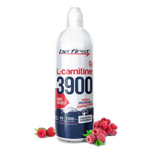 Be First L-Carnitine 3900, 1000 мл, Raspberry в Сплав