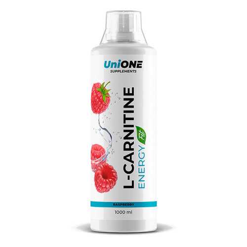Л-карнитин и гуарана UniONE L-Carnitine Energy Малина (1000 мл) в Сплав