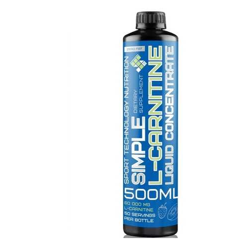 НПО Спортивные Технологии L-Carnitine Simple Liquid 60000, 500 мл, Strawberry & Kiwi в Сплав