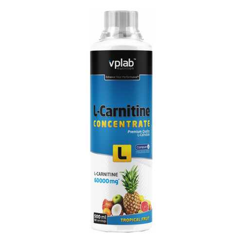 VPLab L-Carnitine Concentrate, 500 мл, Tropical Fruit в Сплав