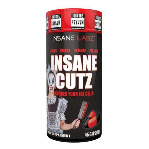 Жиросжигатель Insane Labz Insane Cutz, 45 капсул в Сплав