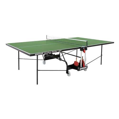 Теннисный стол Donic Outdoor Roller 400 зеленый, с сеткой в Сплав