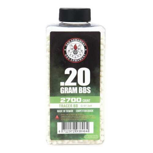 Шары-трассеры G&G 0,20 (зеленые) (2700 шт.) в Сплав