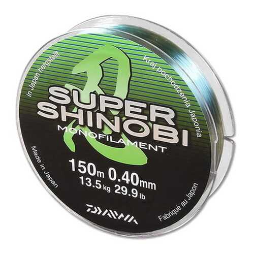 Леска монофильная Daiwa Super Shinobi 0,4 мм, 150 м, 13,5 кг в Сплав