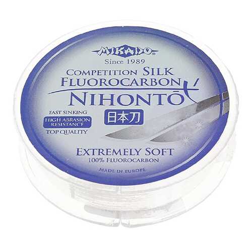Леска монофильная Mikado Nihonto Fluorocarbon Silk 0,45 мм, 30 м, 12,1 кг в Сплав