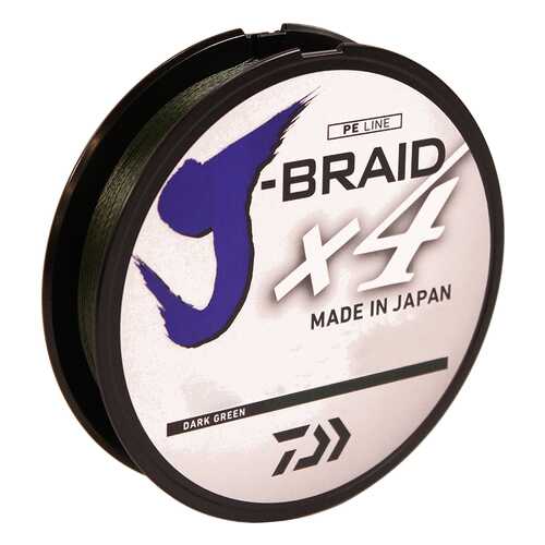 Леска плетеная J-Braid X4 зеленая 135m в Сплав