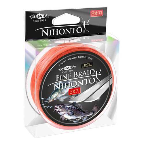 Леска плетеная Mikado Nihonto Fine 0,4 мм, 150 м, 34,9 кг в Сплав