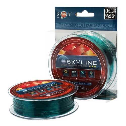 Леска SKYLINE Fluorocarbon Composition Evo Tech PRO GhostInv 250 м в Сплав