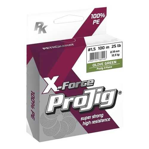 Шнур ProJig X-Force 100 м хаки в Сплав