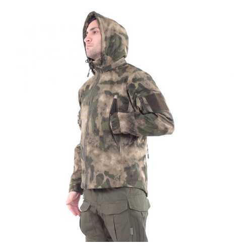 Куртка для охоты и рыбалки Keotica Шторм Softshell, A-Tacs FG, 56-58, 178-182 см в Сплав