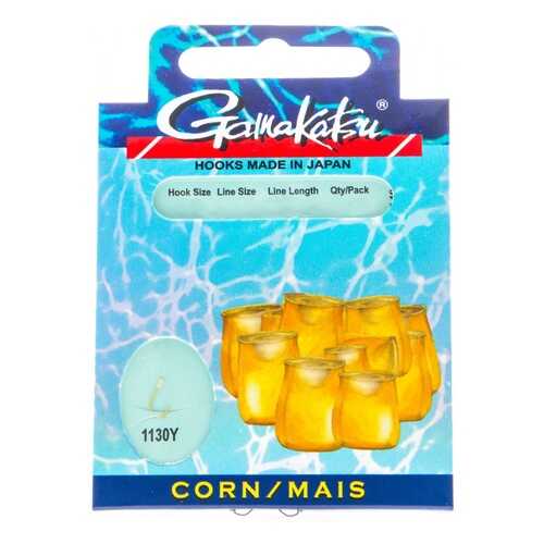 Рыболовные крючки Gamakatsu BKS-1130Y Corn №12, 10 шт. в Сплав