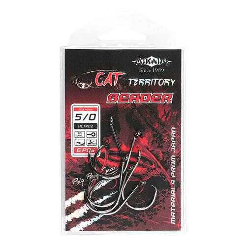 Рыболовные крючки Mikado Cat Territory №8/0, 4 шт. в Сплав