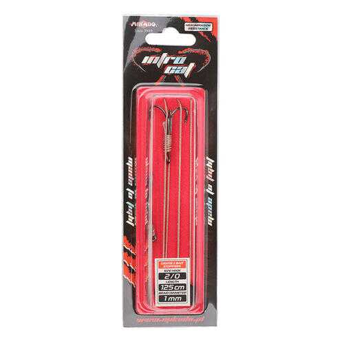 Рыболовные крючки Mikado Intro Cat Live Bait/eel Rig №2/0, 1 шт. в Сплав