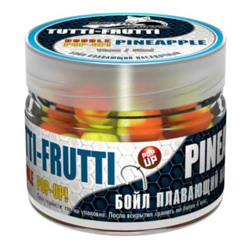 Бойлы насадочные плавающие Sonik Baits Tutti FRUTTI-Pineapple Fluo Pop-ups 14 мм 90 мл в Сплав