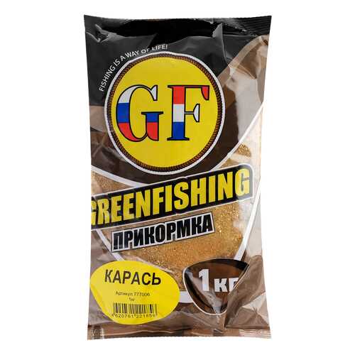 Прикормка летняя Green Fishing Карась 1 кг в Сплав