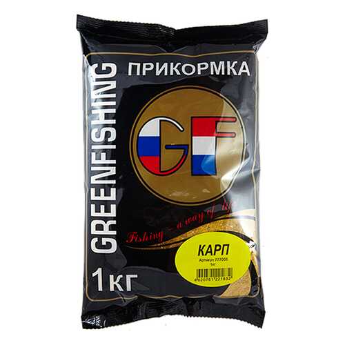 Прикормка летняя Green Fishing Карп 1 кг в Сплав