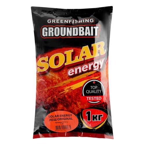 Прикормка летняя Green Fishing Solar Energy Лещ Original 1 кг в Сплав