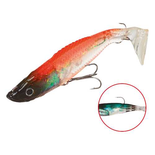 Виброхвост оснащенный Mikado Crystal Fish WXH-59 8 см, 37, 2 шт. в Сплав