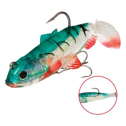 Виброхвост оснащенный Mikado Crystal Fish WXH-63 10 см, 113, 2 шт. в Сплав