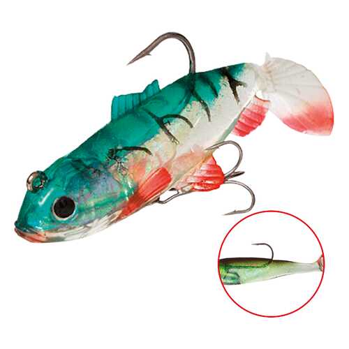 Виброхвост оснащенный Mikado Crystal Fish WXH-63 6 см, 73, 2 шт. в Сплав