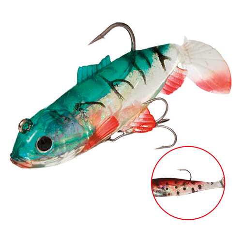 Виброхвост оснащенный Mikado Crystal Fish WXH-63 6 см, 89, 2 шт. в Сплав