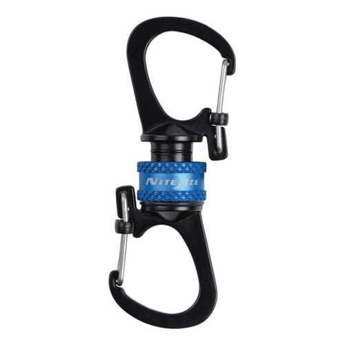 Карабин Nite Ize SlideLock 360° Magnetic Locking Dual Carabiner MSBL-03-R7 Blue в Сплав