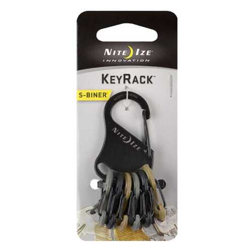 Набор карабинов Nite Ize S-Biner KeyRack KRK-03-01BG Black/Camo в Сплав