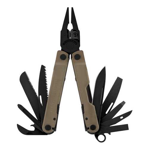 Мультитул Leatherman Rebar 832406 черный/коричневый, 17 функций в Сплав