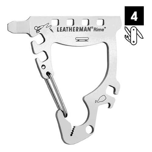 Мультитул Leatherman RIME серебристый 4 опции в Сплав