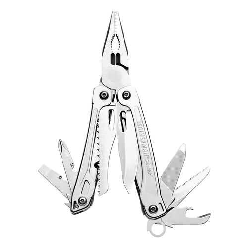 Мультитул Leatherman Sidekick 831439 97 мм серебристый, 15 функций в Сплав