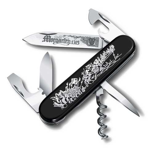Мультитул Victorinox Morgarten LE 1.1983.1 91 мм черный, 9 функций в Сплав